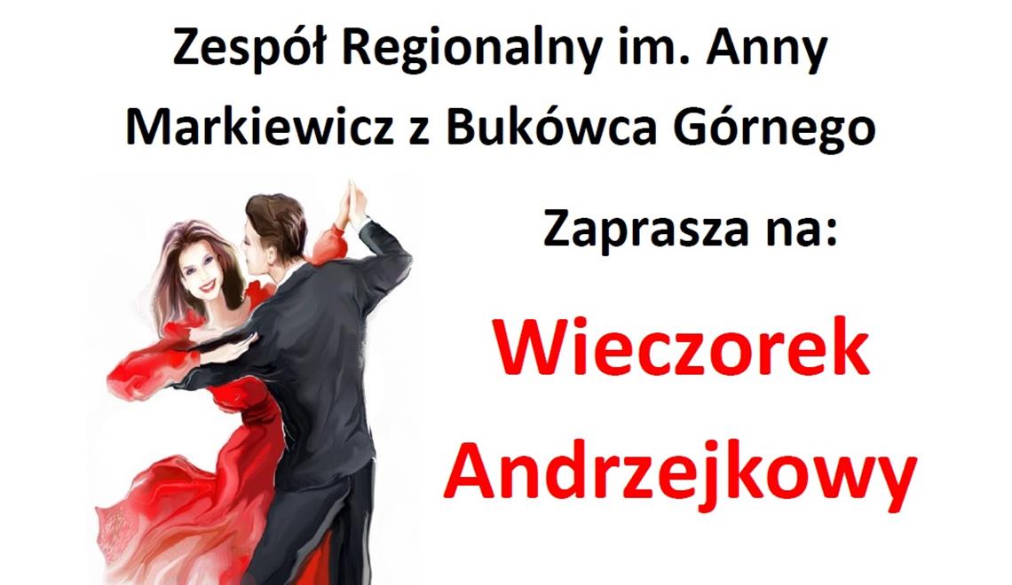 WIECZOREK ANDRZEJKOWY - zaproszenie