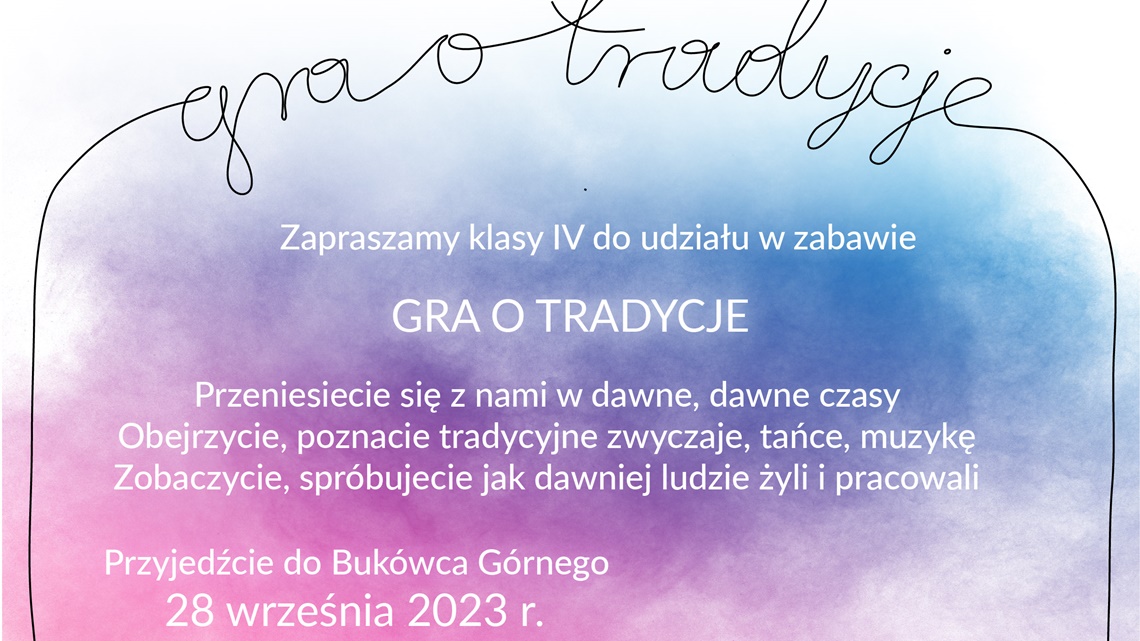 Gra o tradycje