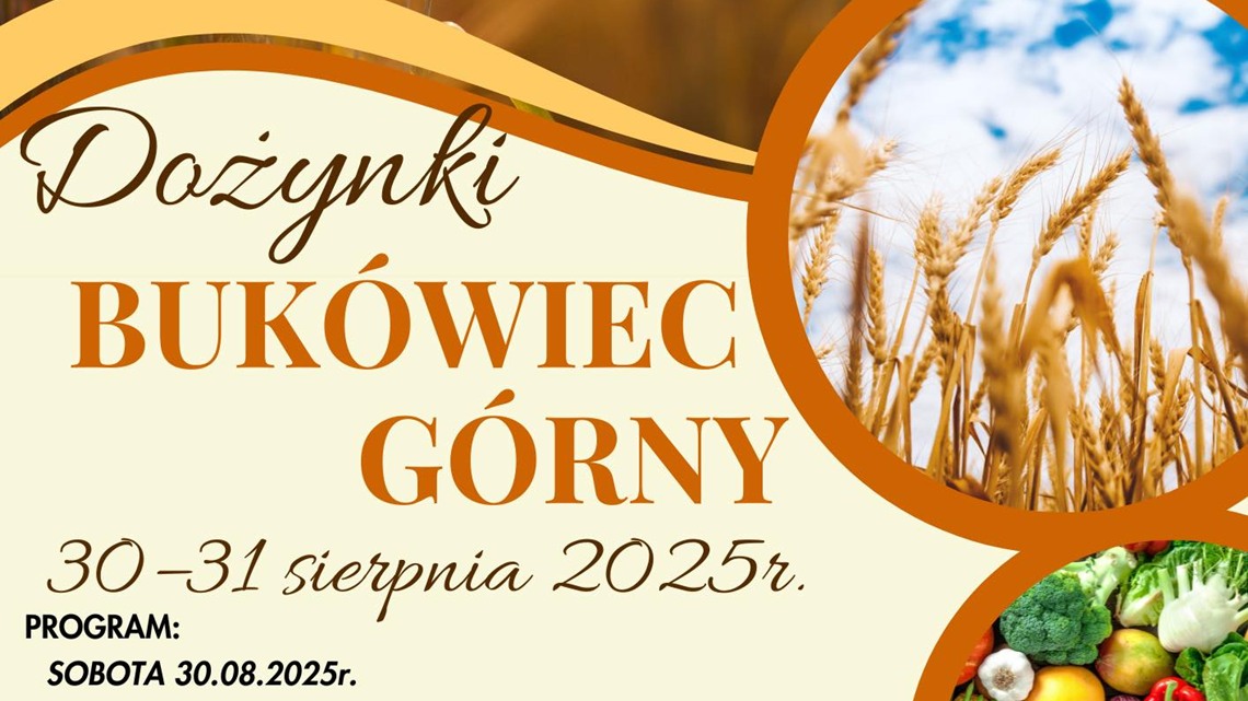 Dożynki 2025 - zaproszenie