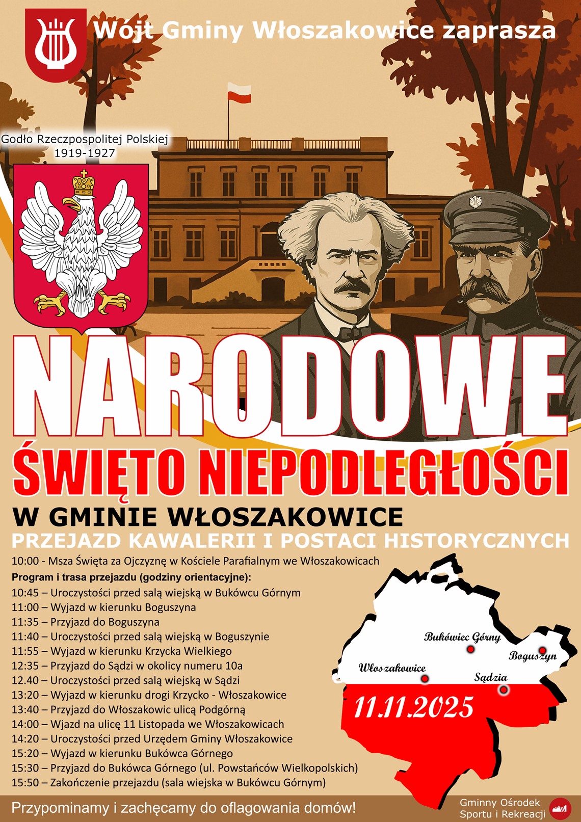 Narodowe Święto Niepodległości 2025 - info